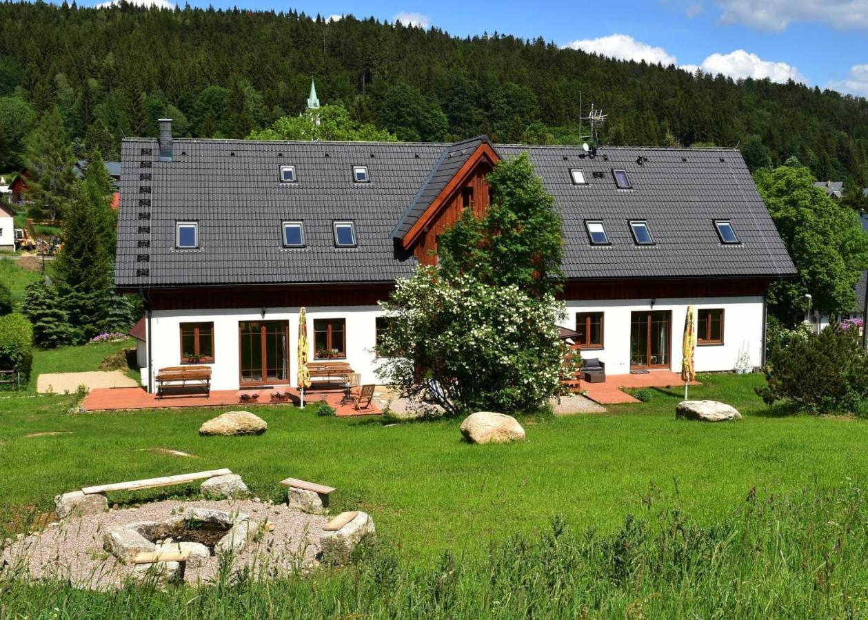 Penzion Jizerska Malina Bedřichov Exteriör bild