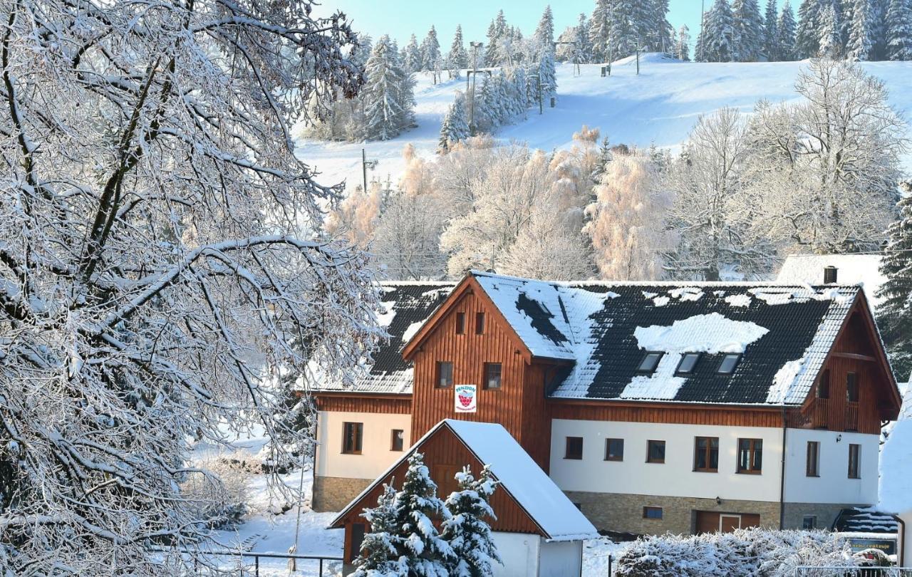Penzion Jizerska Malina Bedřichov Exteriör bild